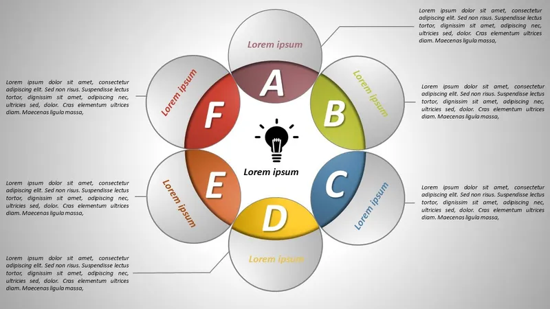 Diapositive PowerPoint Créative