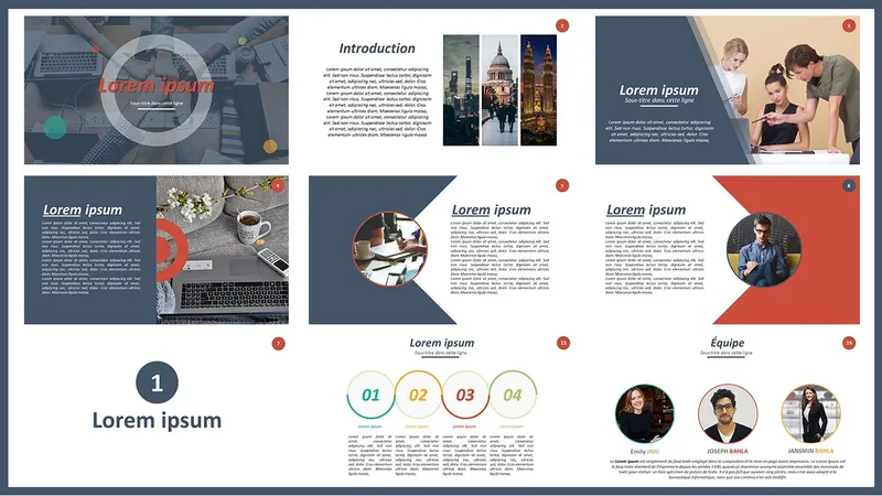 Diapositive PowerPoint Creative 
