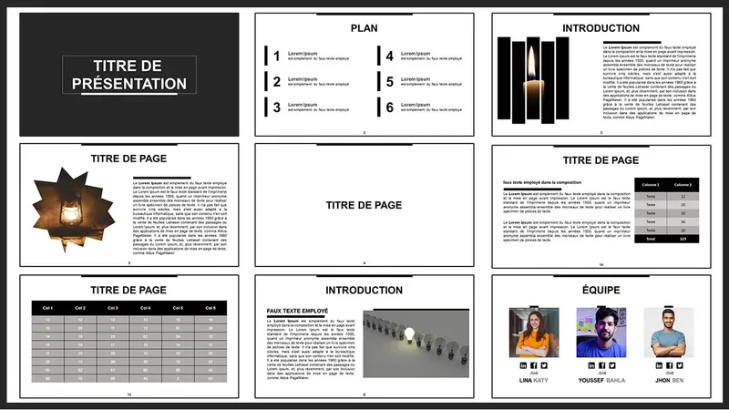 Diapositive PowerPoint Simple 