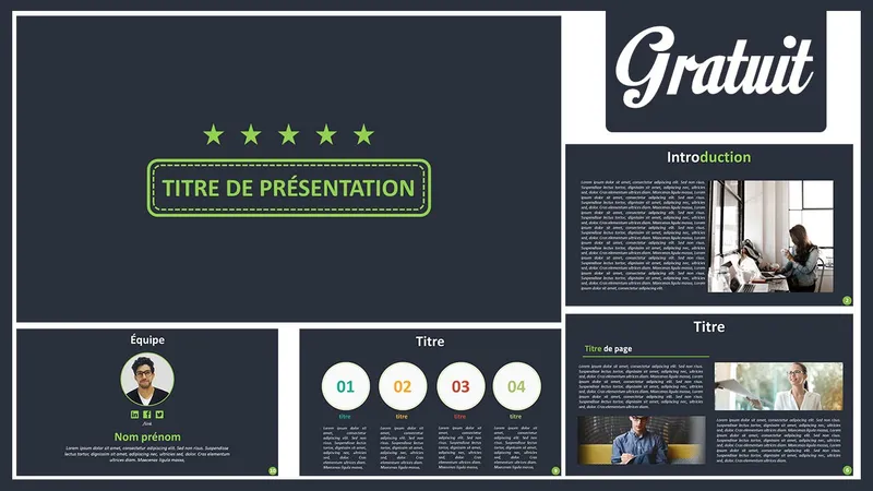 Présentation ppt Sans inscription