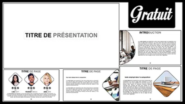 Modèle de Présentation Professionnel